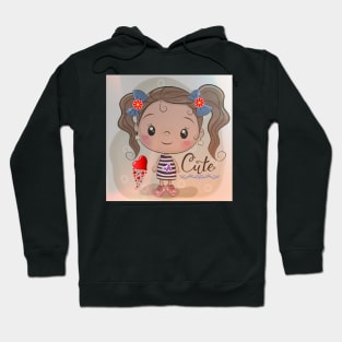 Cute little girl Hoodie